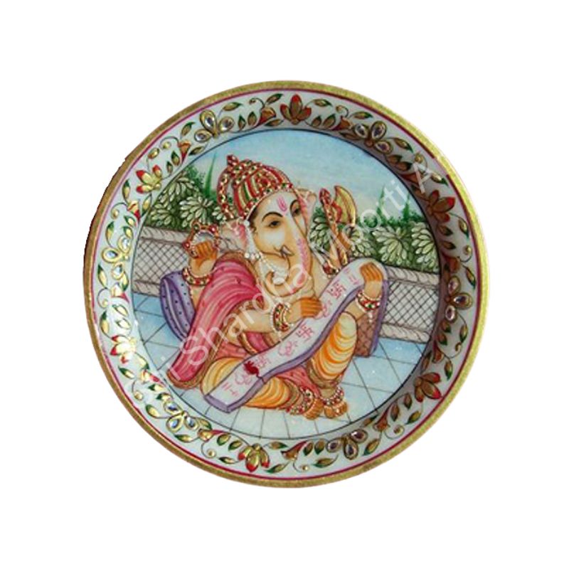 Marble Painting Ganesha