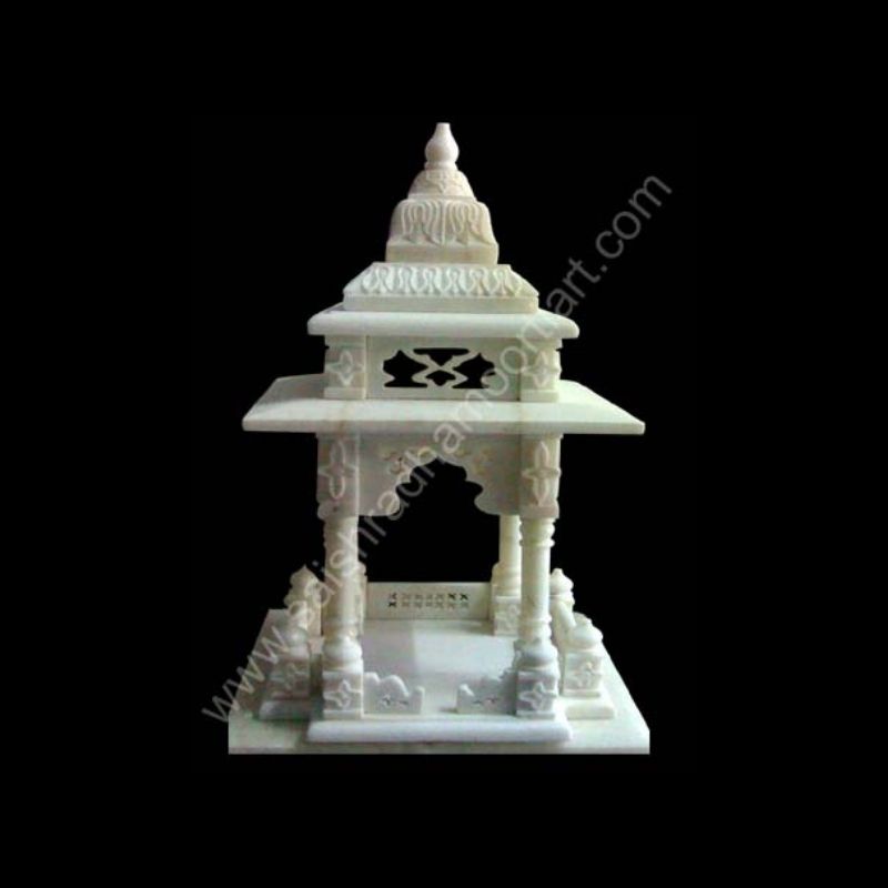Marble Temple For God Statues